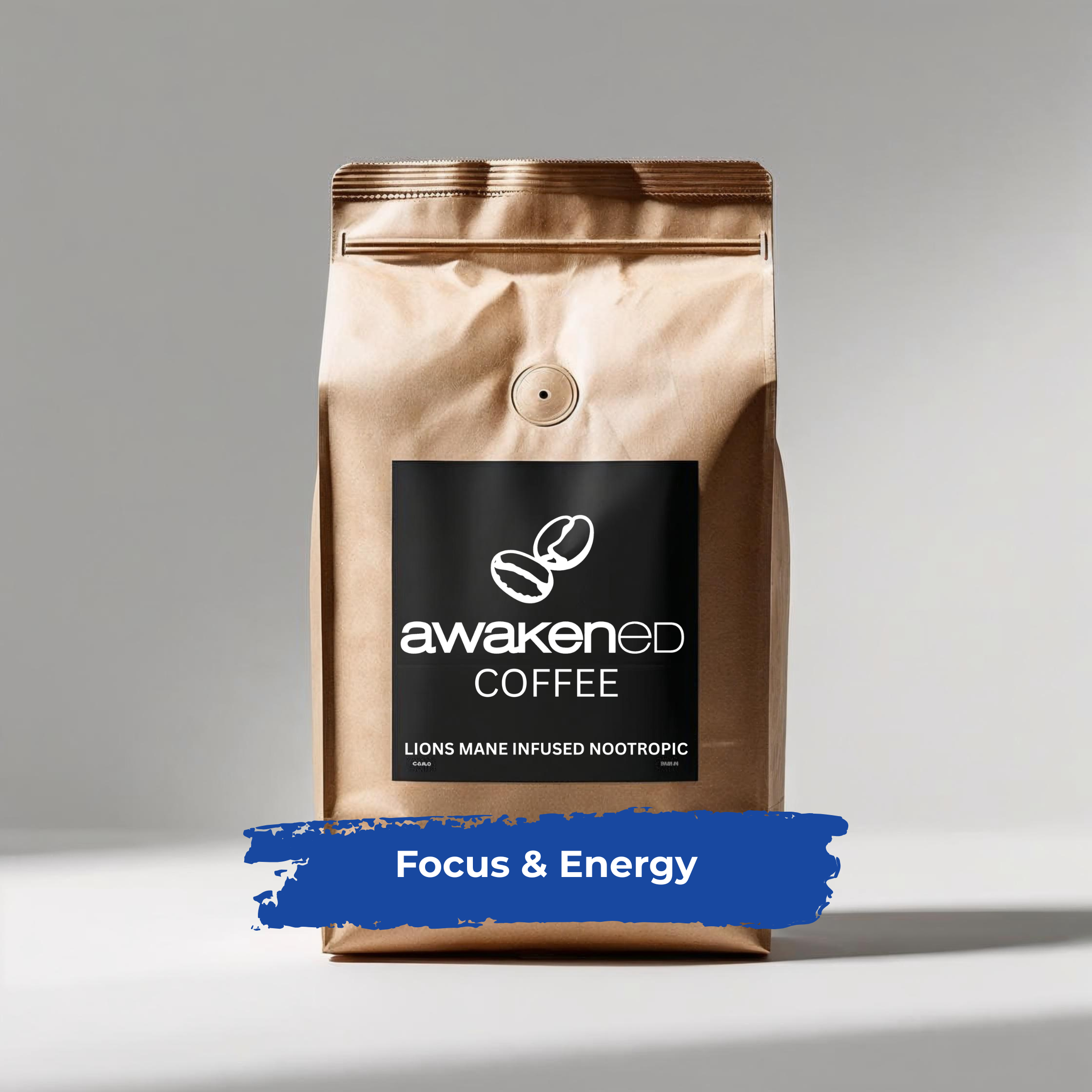 Lions Mane Infused Nootropic Ground Coffee